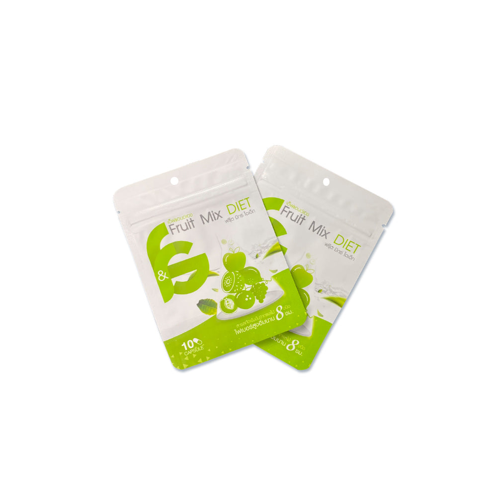 Bolsa con cremallera y agujero redondo