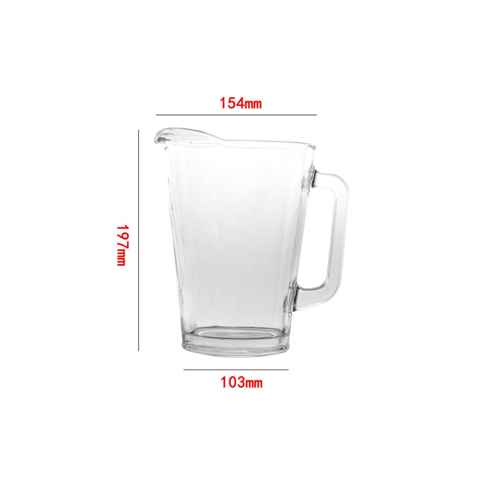 60 Oz Glass Pitcher - Yorkn Inc✅