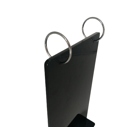 Porte-menu rabattable