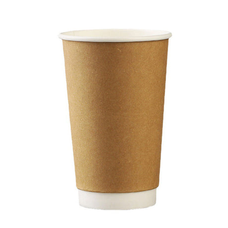 16oz Double Layer Coffee Cup With Lip