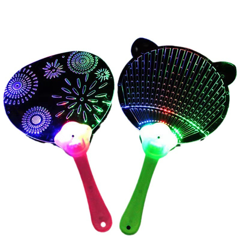 Luces LED de ventilador de lujo intermitentes