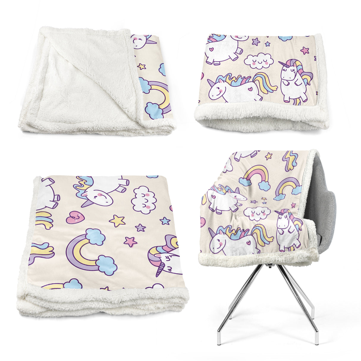 Manta Sherpa personalizada