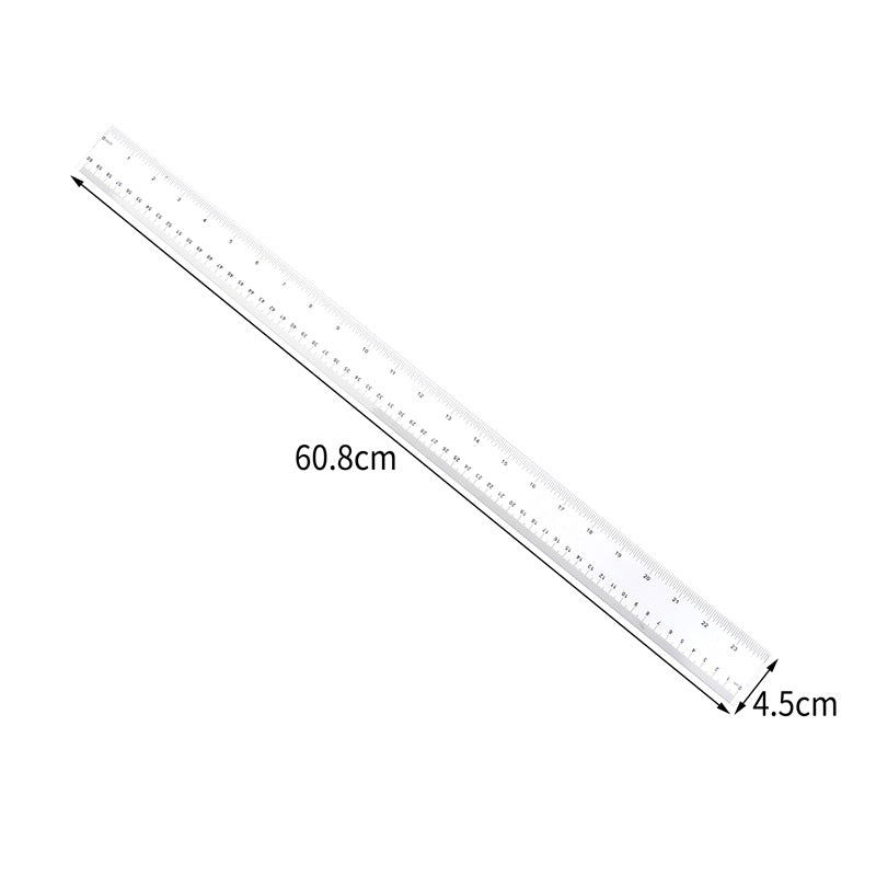 Regla de plástico de 24"