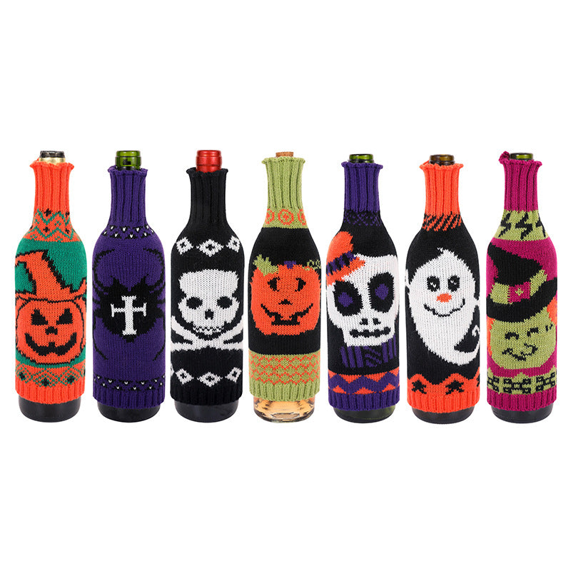 Funda para botella de vino de Halloween