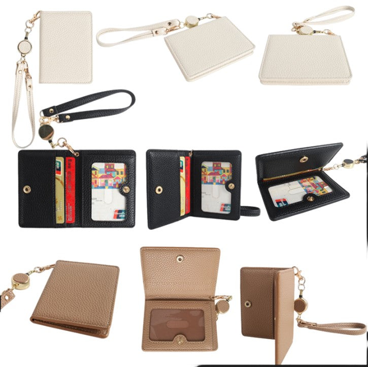 Cartera multitarjeta de PU