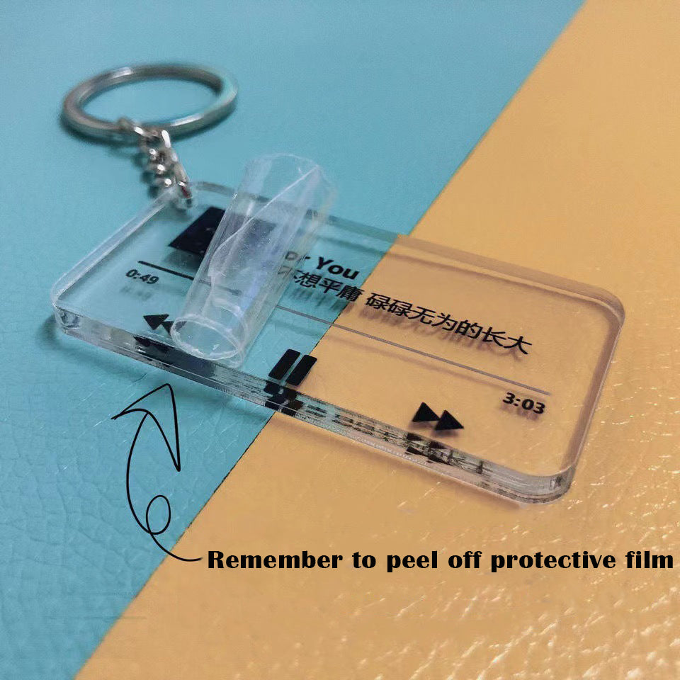 Custom Size Shape Acrylic Keychain