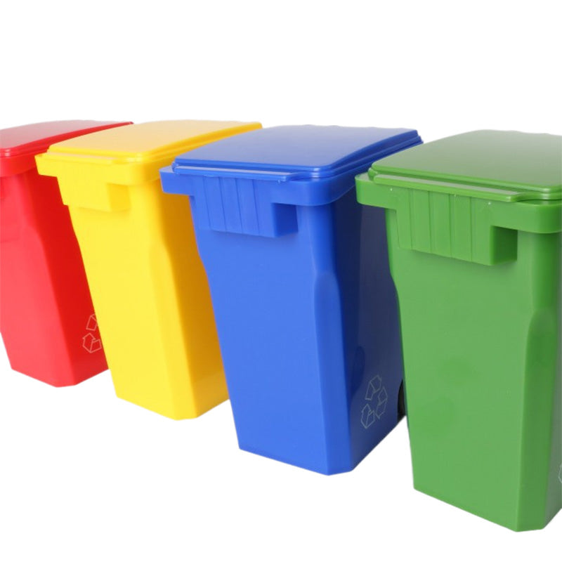 Mini Trash Can Pen Holder