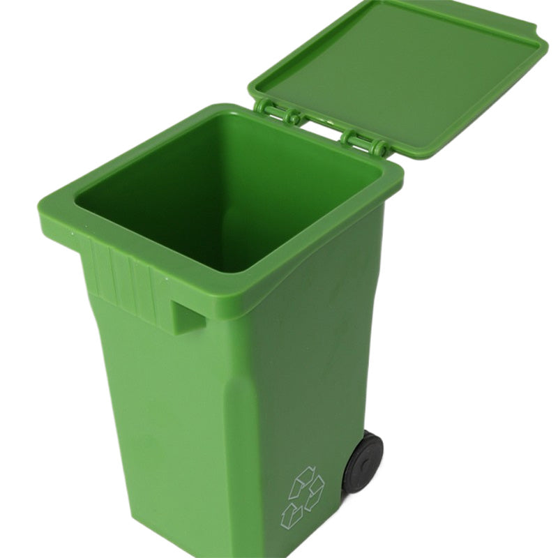 Mini Trash Can Pen Holder