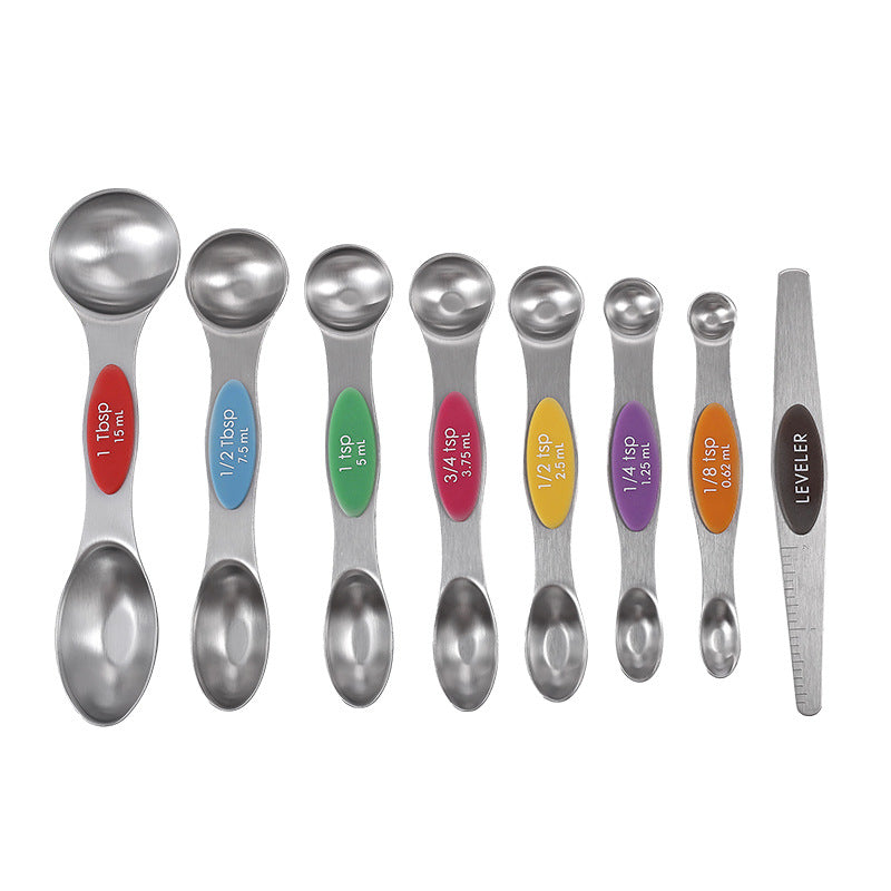 Magnetic Measuring Spoons Set Of 8