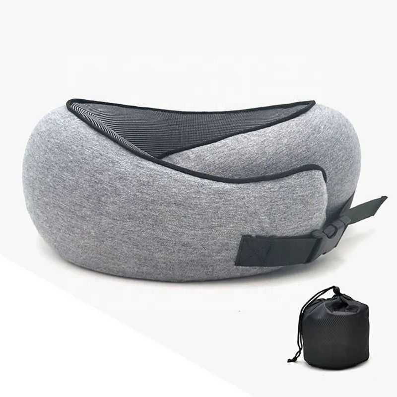 Almohada cervical de espuma viscoelástica con funda