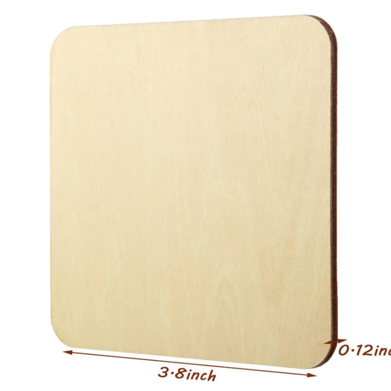 Dessous de verre carré avec image personnalisée