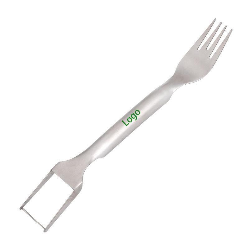 Cortador y tenedor de sandía 2 en 1