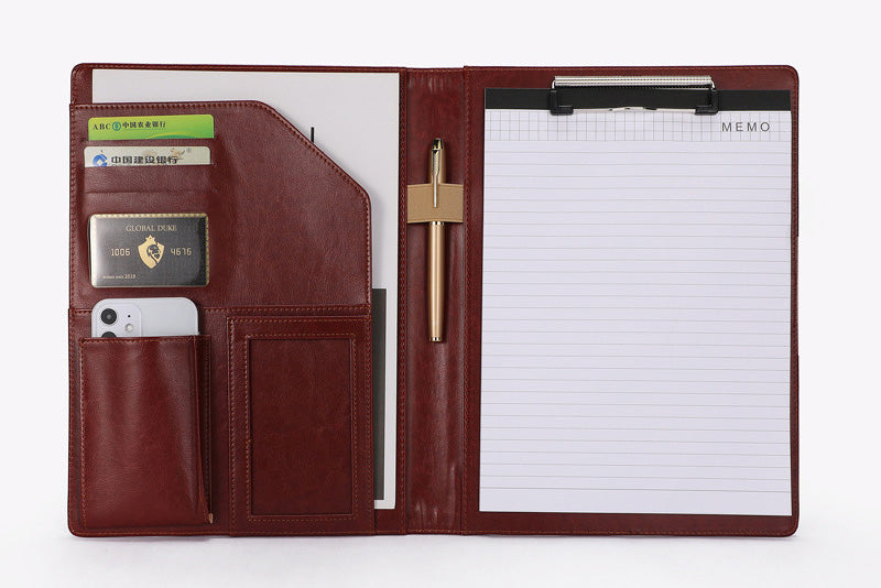 Chemise multifonctionnelle pour documents professionnels A4