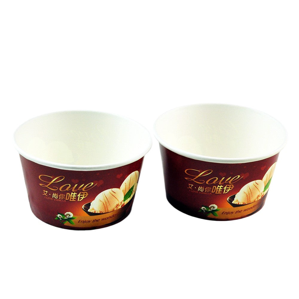 Vaso de papel para helado de 7 oz