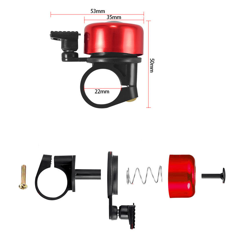 Sonnette de vélo de montagne