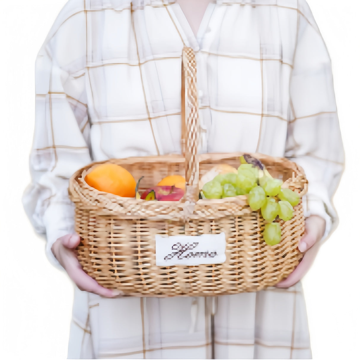 Small Wicker Picnic Basket