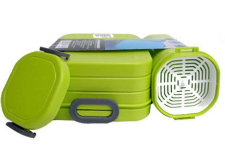 Plastic Lunch Box With Water Bottle