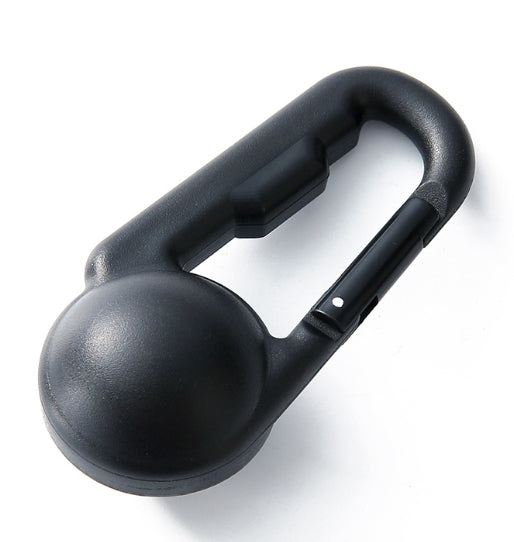 Mosquetón de brújula con termómetro