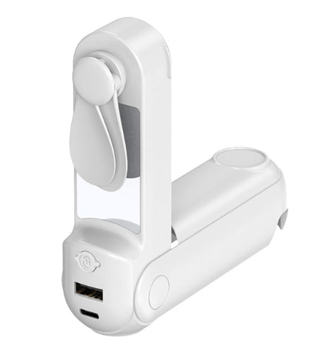 Mini ventilador portátil USB de mano 5 en 1