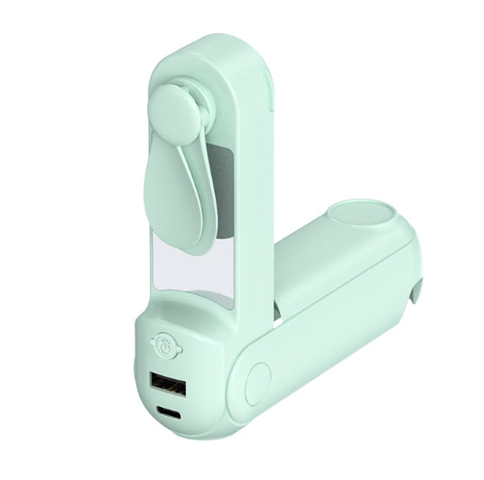 Mini ventilador portátil USB de mano 5 en 1