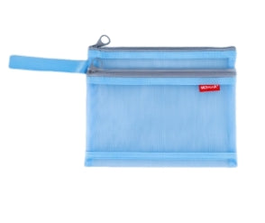 Bolsa de malla de nailon con cremallera