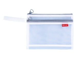 Bolsa de malla de nailon con cremallera