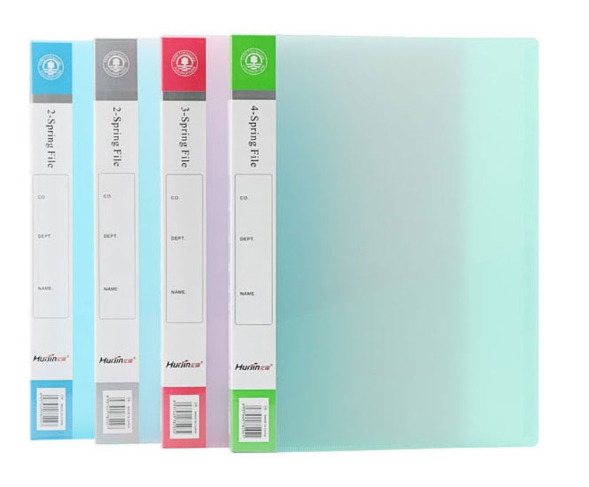 Classeur à anneaux givré