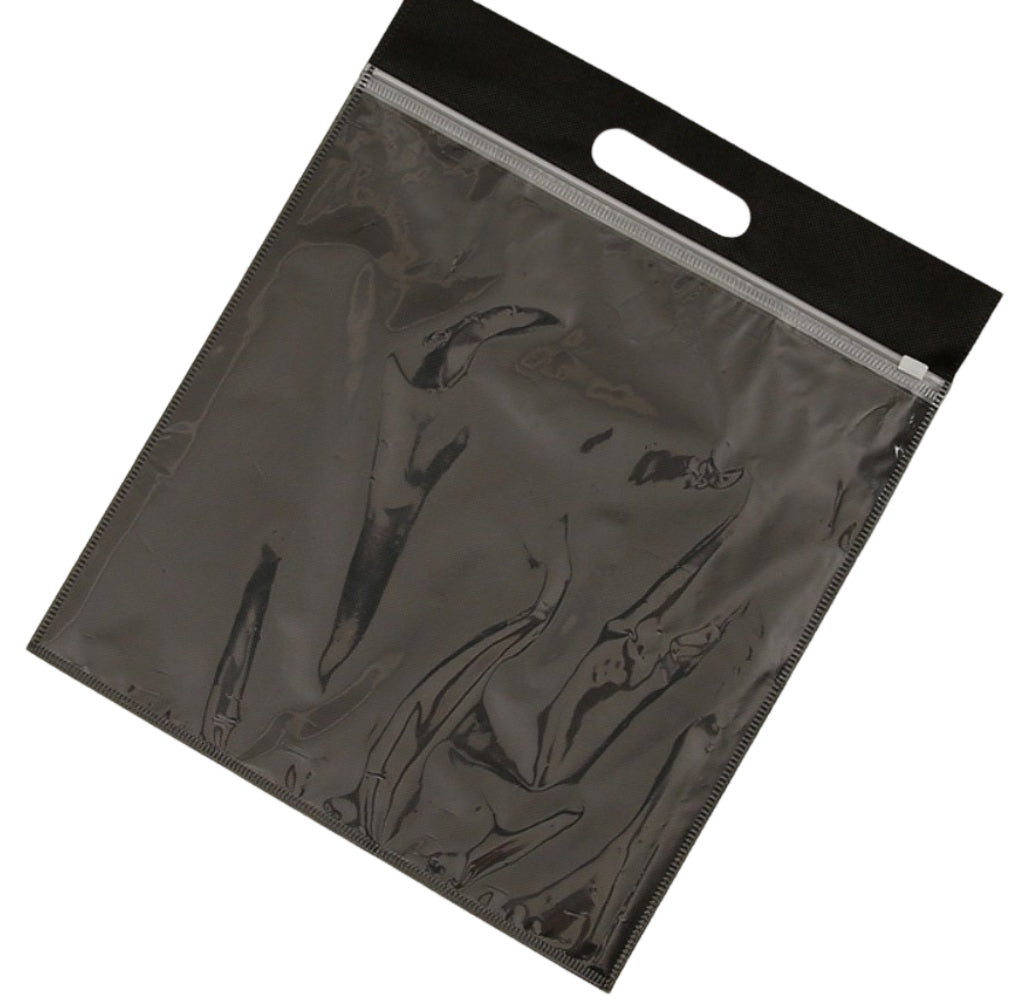 Bolsa de embalaje con cremallera no tejida