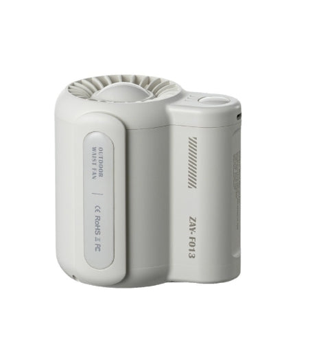 Ventilador portátil para colgar en la cintura con carga USB