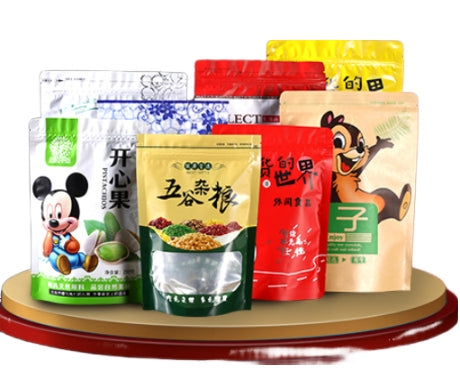 Bolsa de papel kraft autosellante