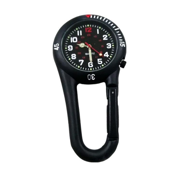 Reloj de bolsillo con mosquetón