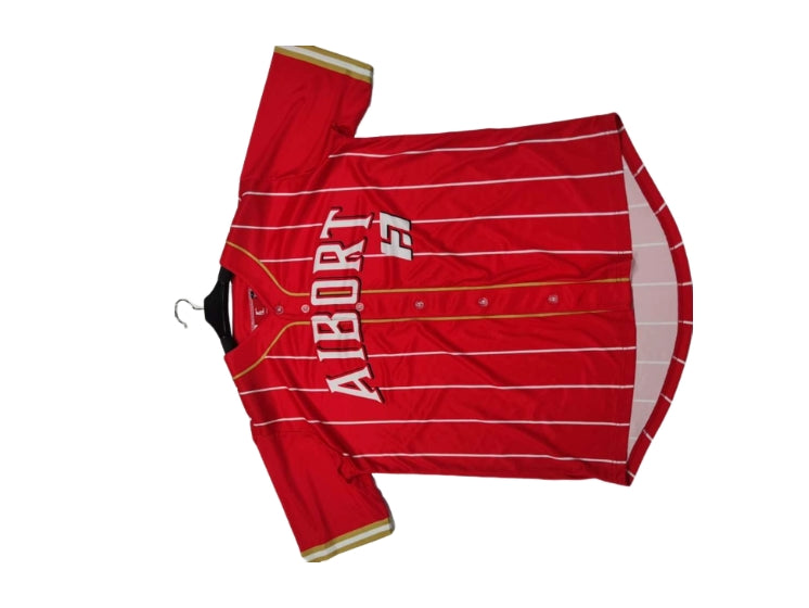 Camiseta de béisbol personalizada