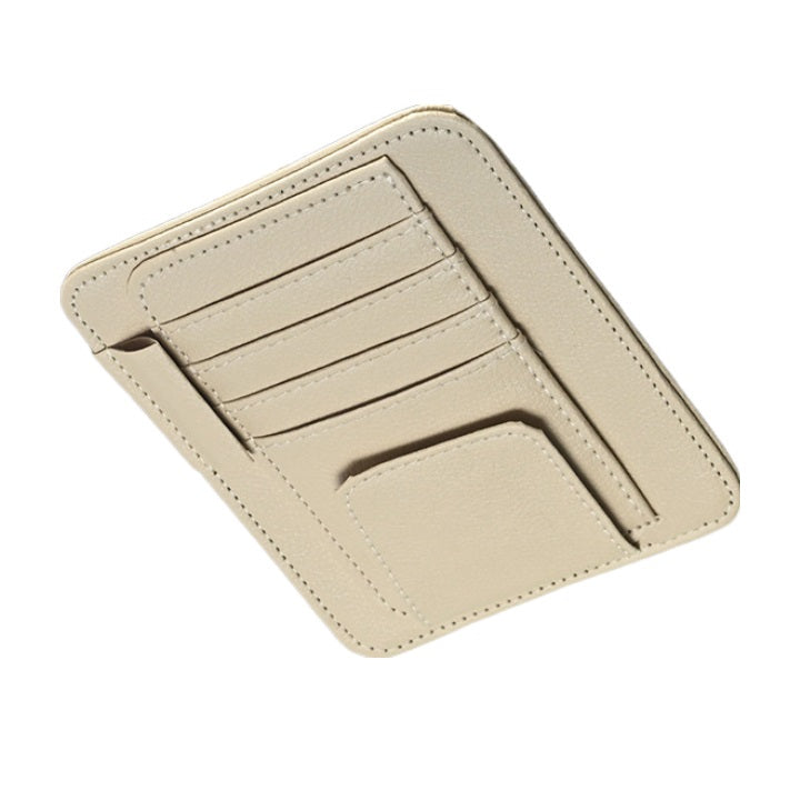 Clip de almacenamiento para parasol de coche