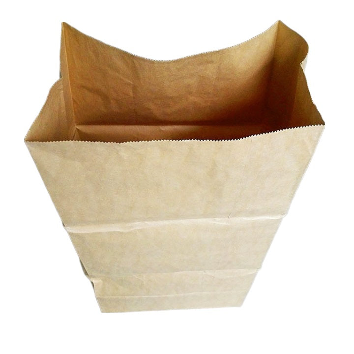 Bolsa de papel kraft de hoja caduca de 30 galones