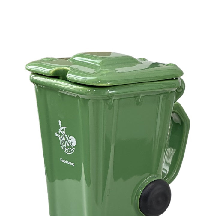 Vaso con forma de bote de basura de 450 ml