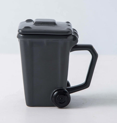 Vaso con forma de bote de basura de 450 ml