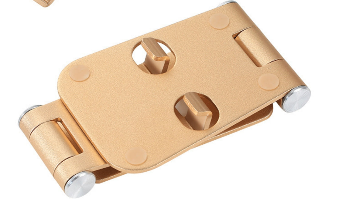 Support de téléphone perforé pliable en métal