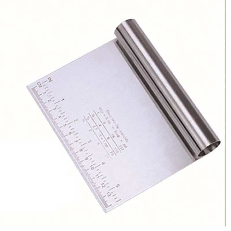 Raspador de masa de acero inoxidable