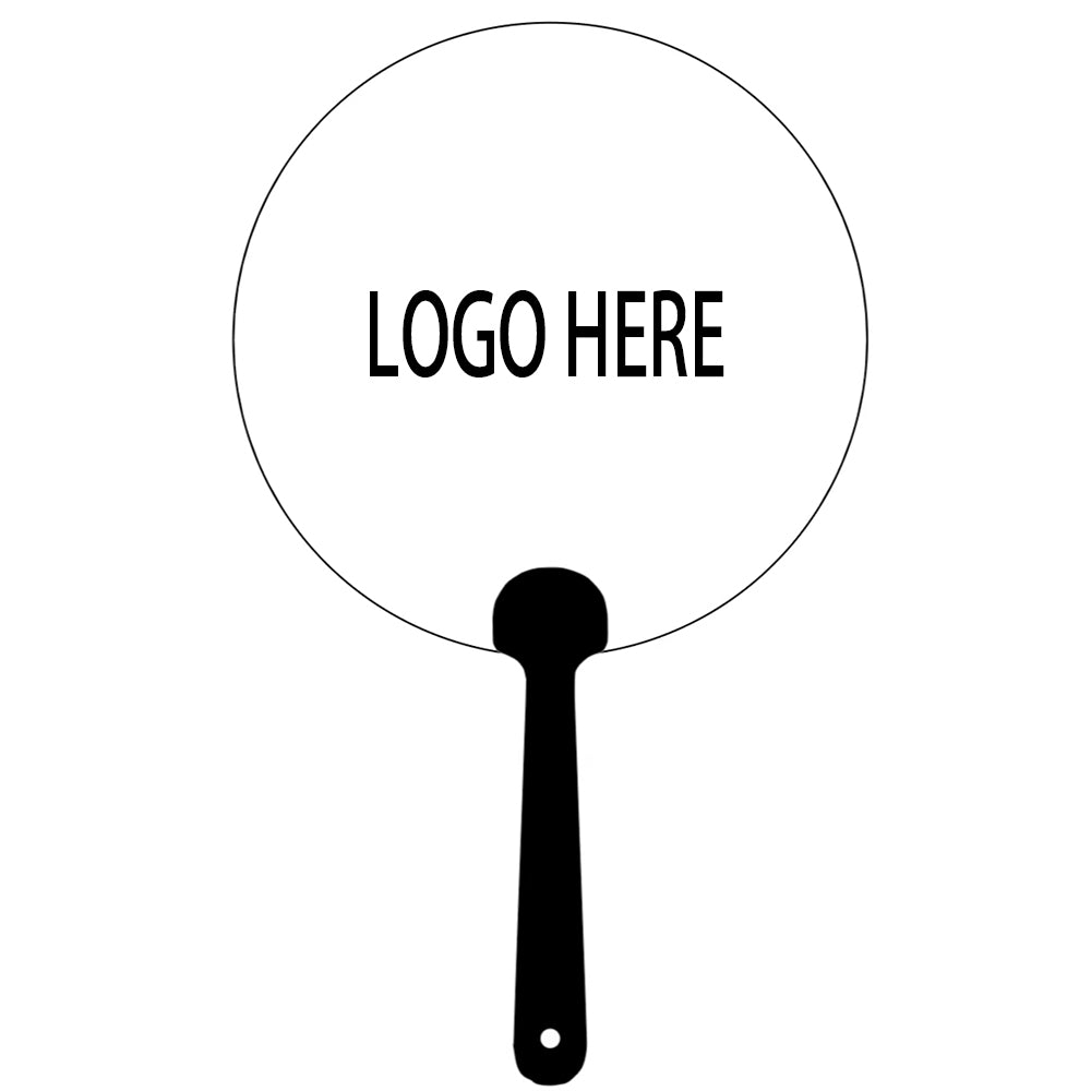 Clear Hand Fan