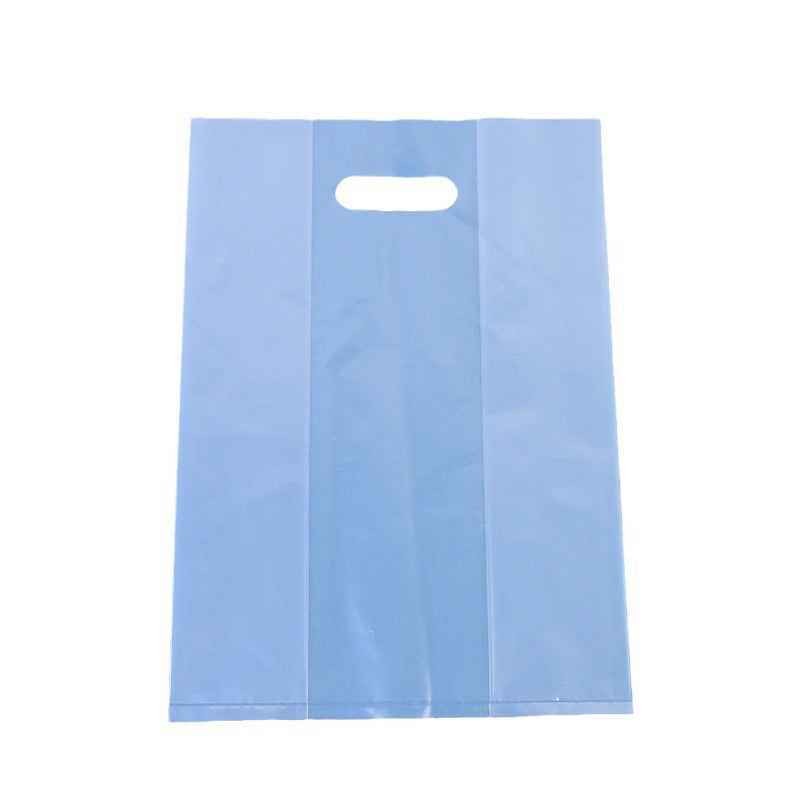 Bolsa de mercancía transparente con asa troquelada