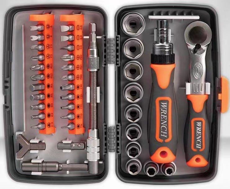 38 In 1 Folding Ratchet Screwdriver