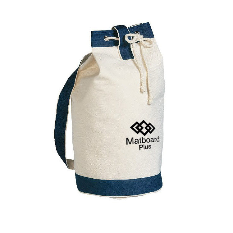 Mochila con cordón y velcro personalizada