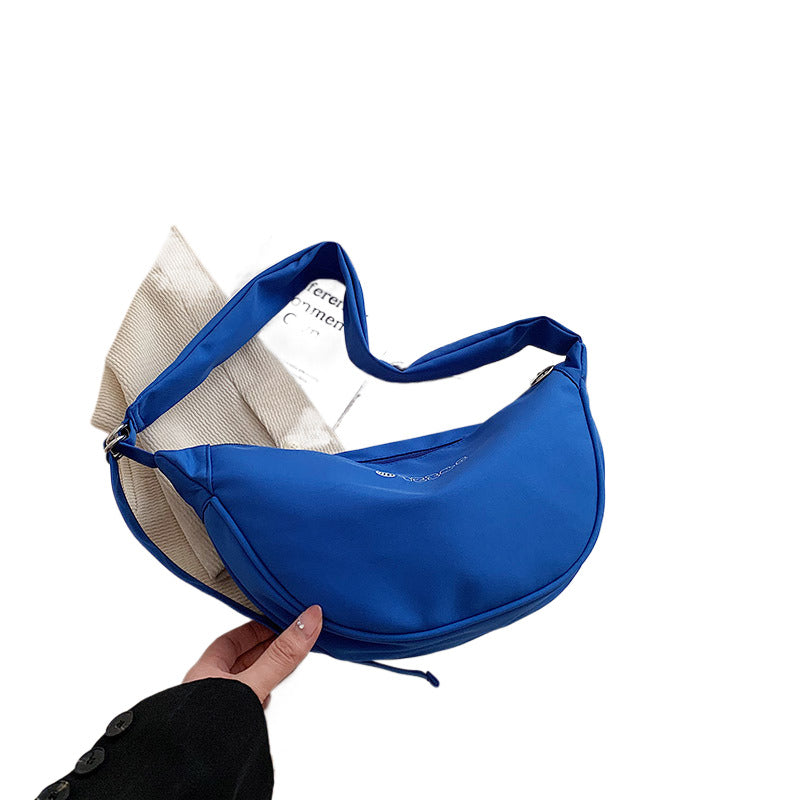 Bolsa de media luna de nailon