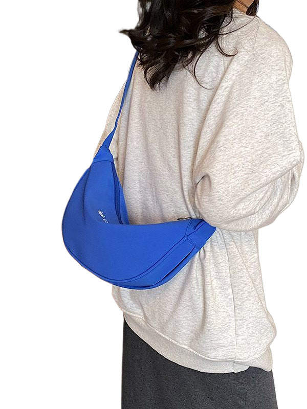 Bolsa de media luna de nailon