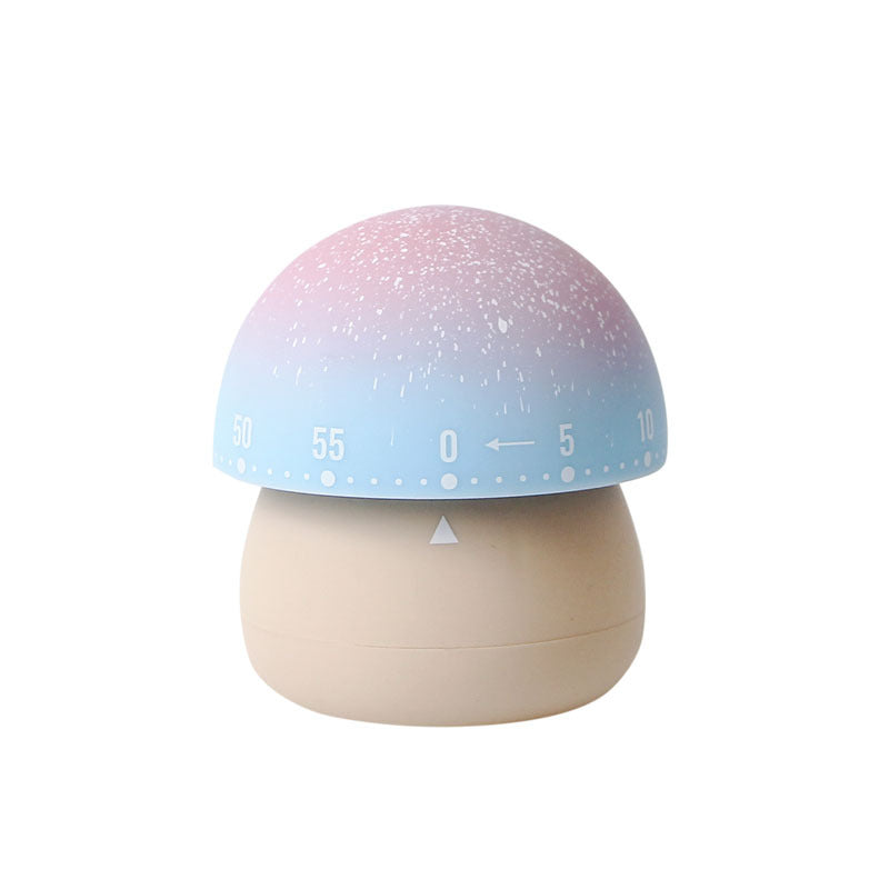 Temporizador mecánico de cocina con forma de hongo