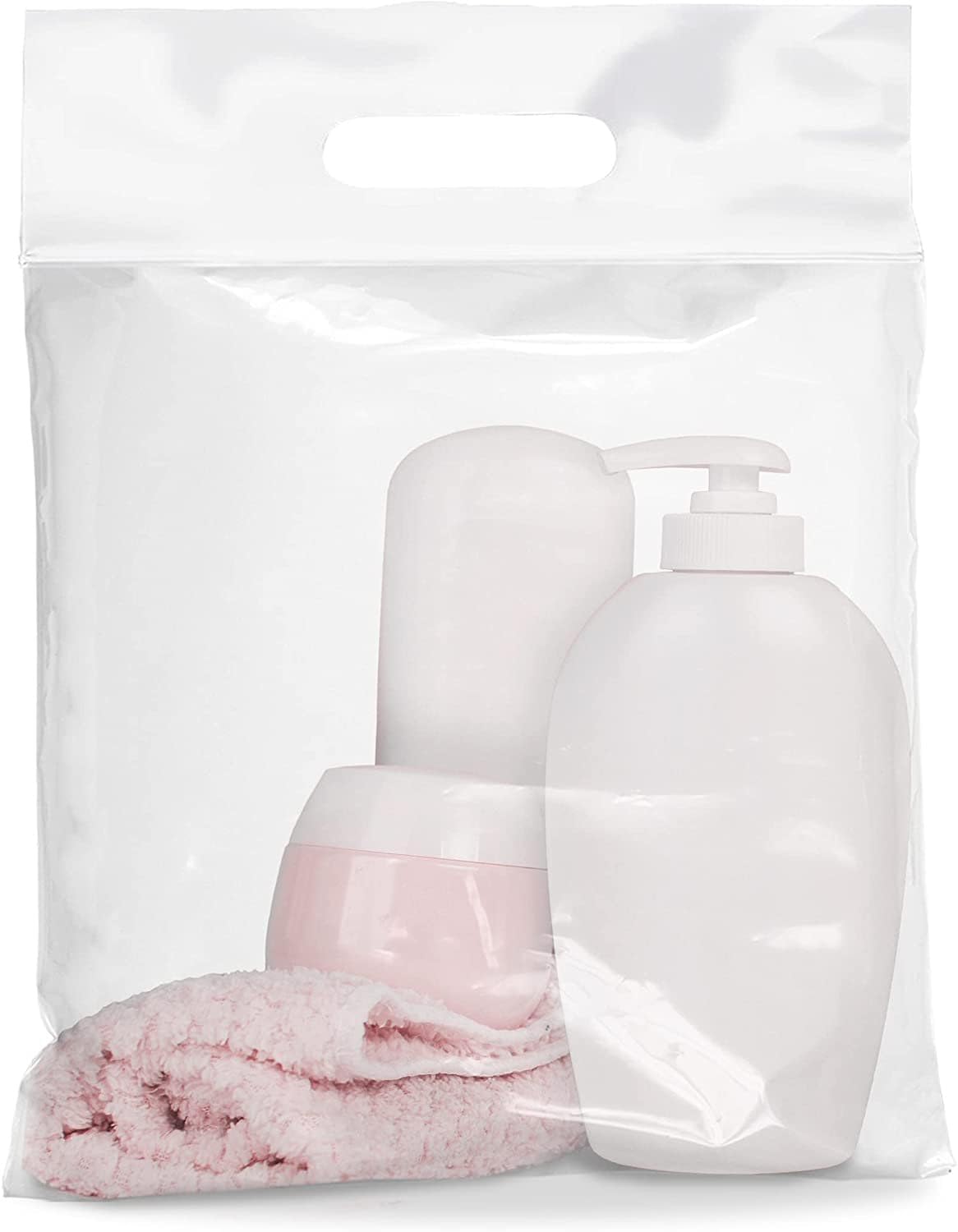 Sac à poignée découpée