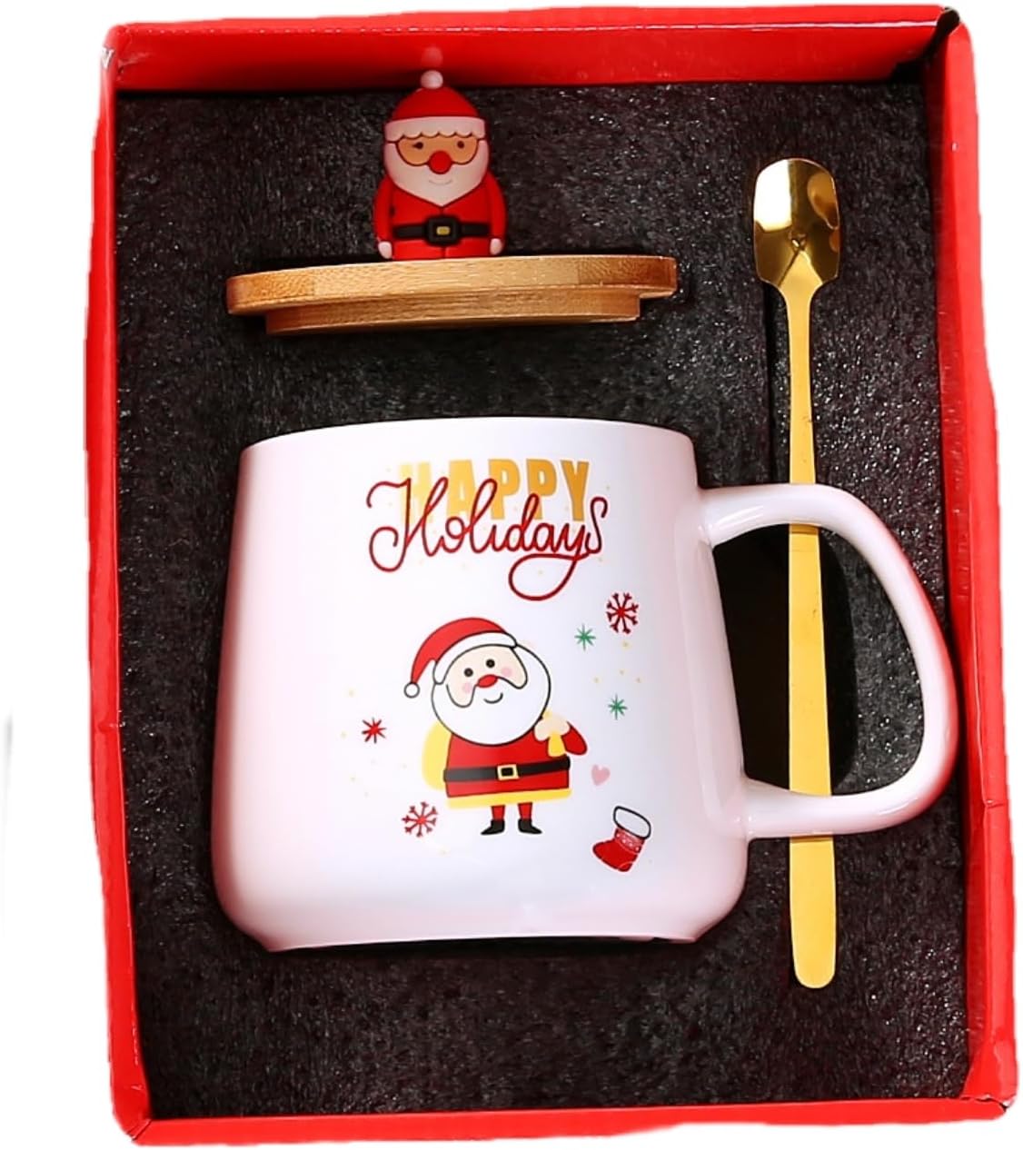 Juego de 3 tazas de café de cerámica de 400 ml