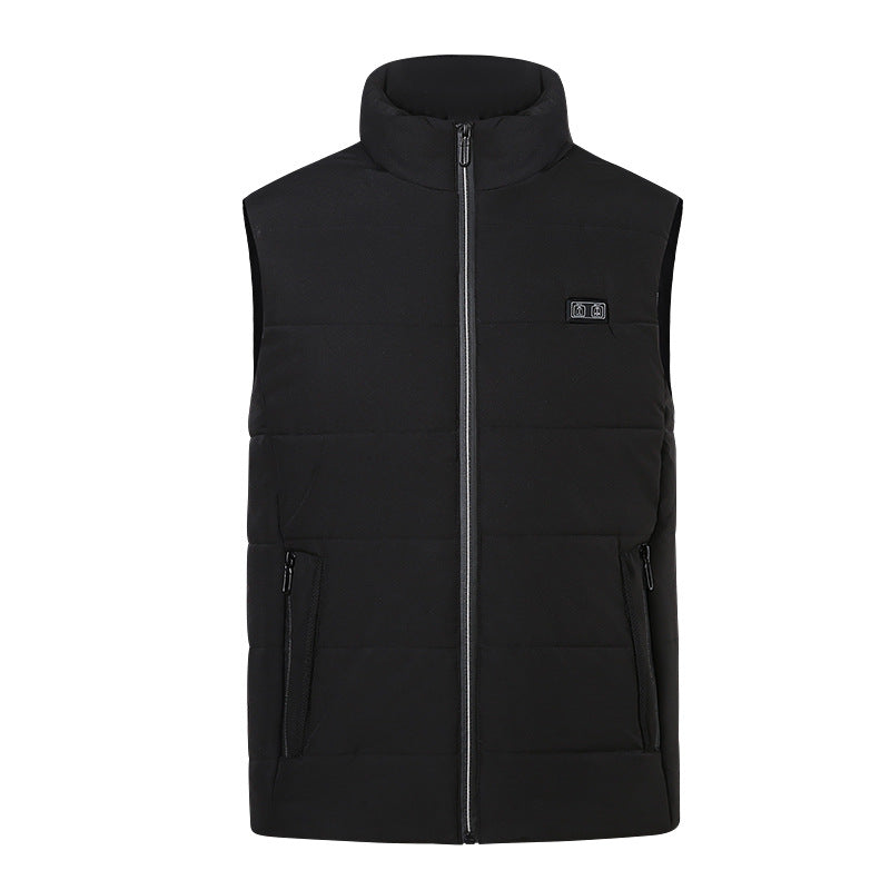 Thick Heat Vest With Power Bank