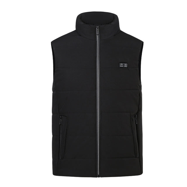 Thick Heat Vest With Power Bank