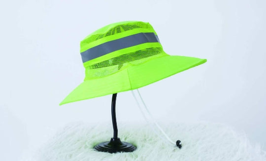 Sombrero de pescador naranja para adultos